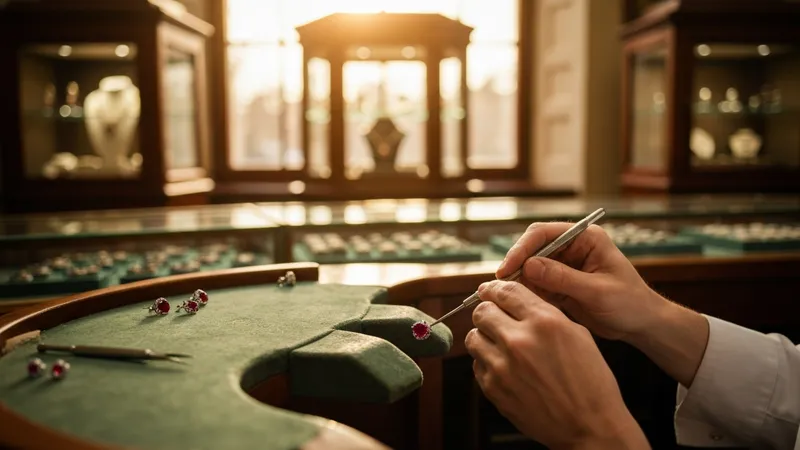 Professionnels à contacter pour l'entretien des boucles d'oreilles rubis